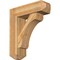 Ekena Millwork Legacy Craftsman Rough Sawn Bracket w/ Offset Brace, Western Red Cedar, 8"W x 26"D x 30"H BKT0806X26X30LEC04RWR - alternate 1